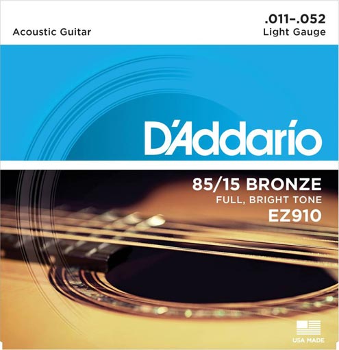 Dây Đàn Guitar Acoustic DAddario EZ910